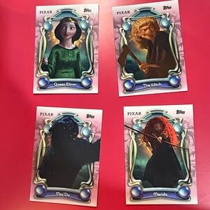 Topps Disney Wonder 2025 Set of 'Brave' Trading Cards